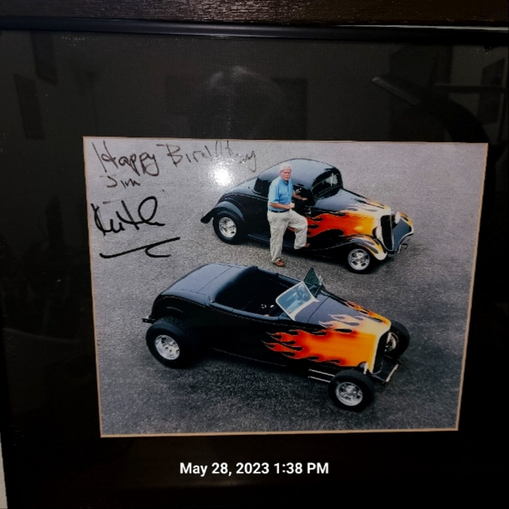 Autographed picture of Kieth Crain, Crain Communications